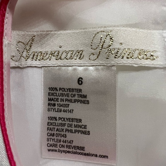 AMERICAN PRINCESS GIRLS SIZE 6 DRESSY DRESS - Picture 3 of 7